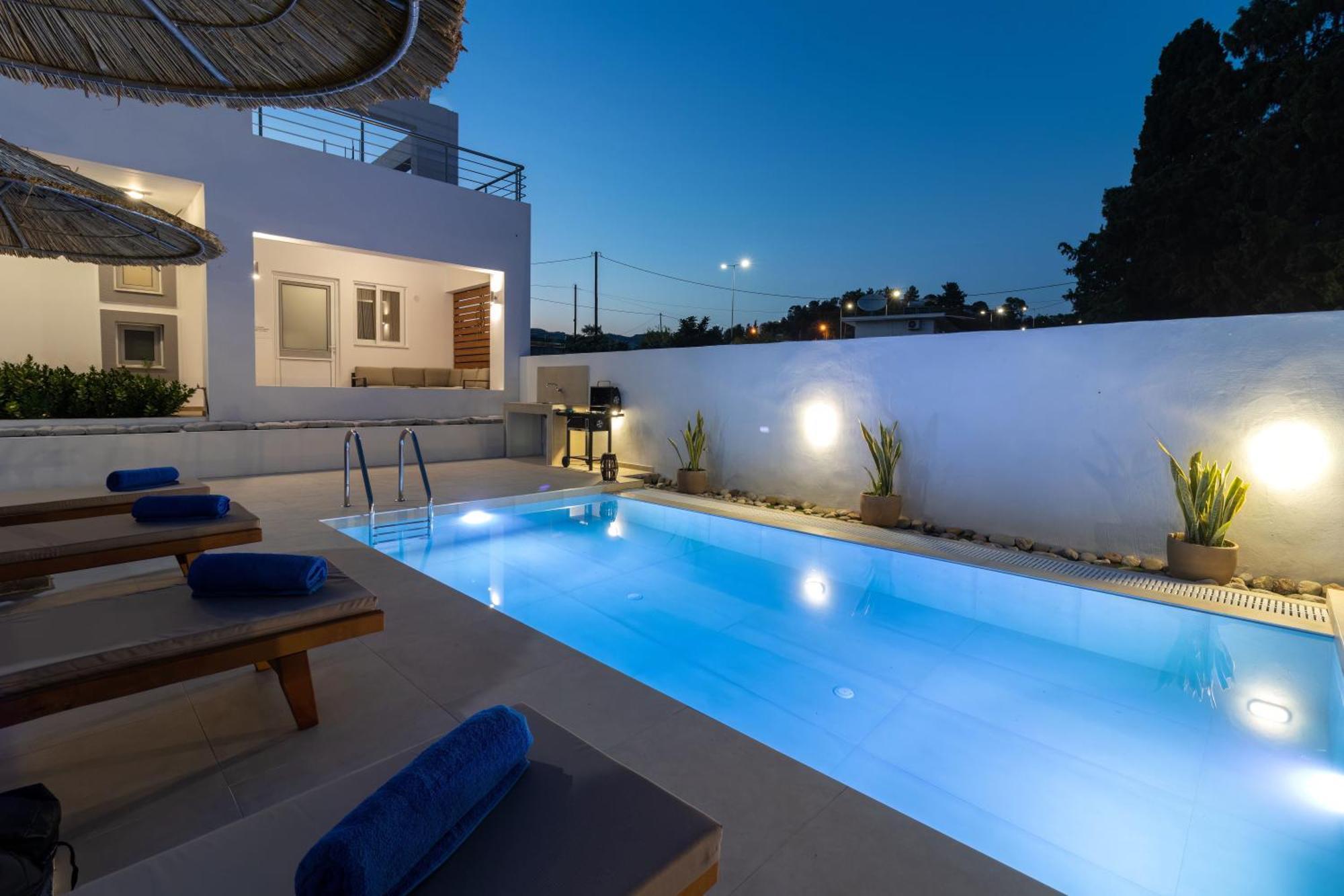 Summer Dream Villa Afantou Exterior foto